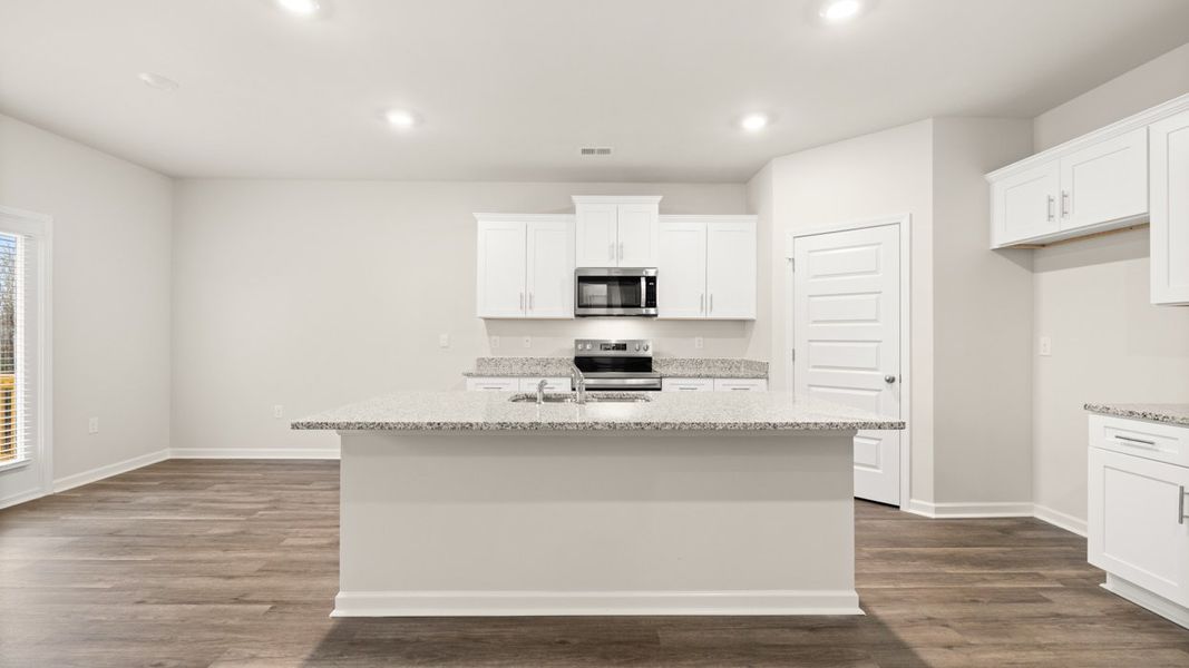Furnished interior view inside a new home in Southwind Village, Evans (Image 4).