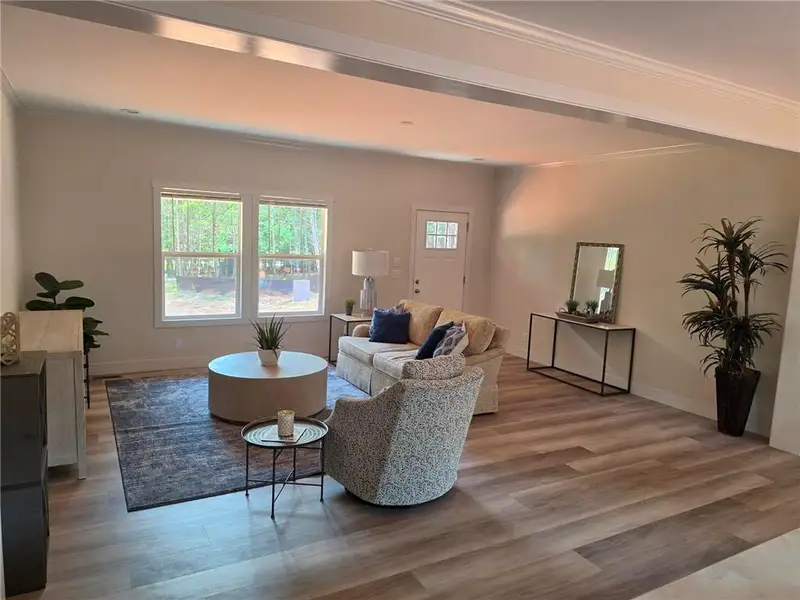 Furnished interior view inside a new home in , Gainesville (Image 4).