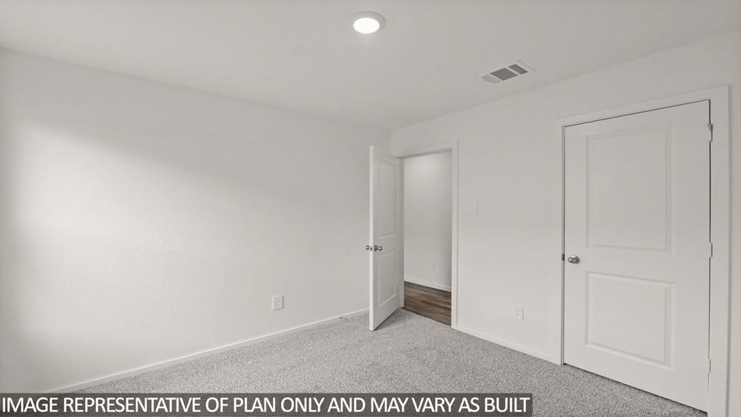 Spacious, unfurnished interior of a new home in The Canopies, Splendora (Image 13).
