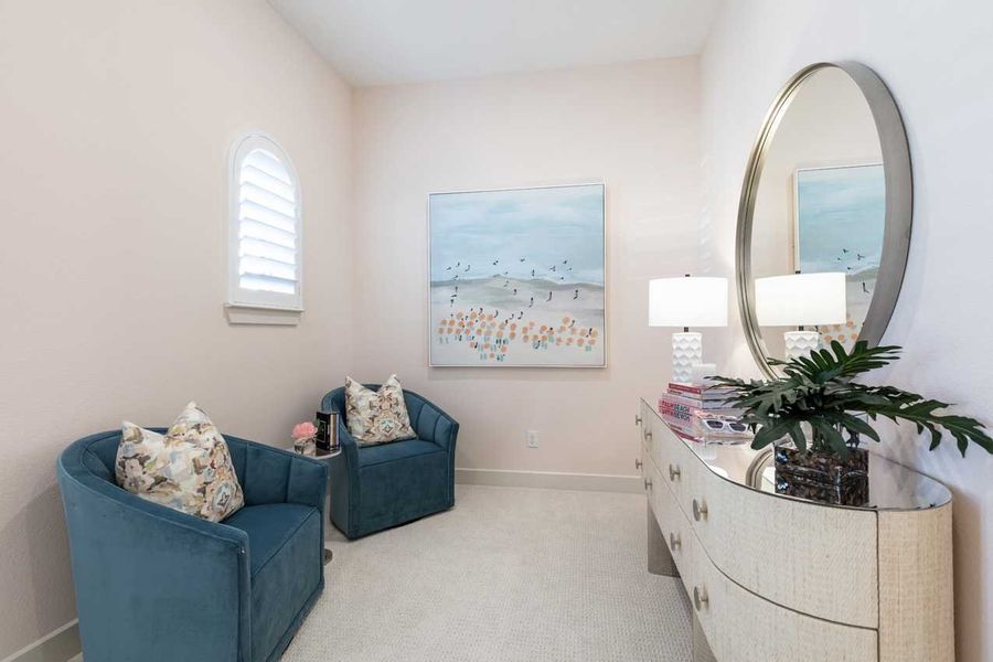 Representative Secondary Bedroom - some options shown Representative Secondary Bedroom - some options shown