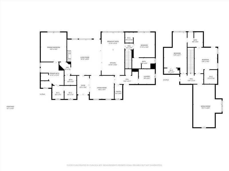 2D floor plan layout of this home in , Carrollton, GA (Image 5).