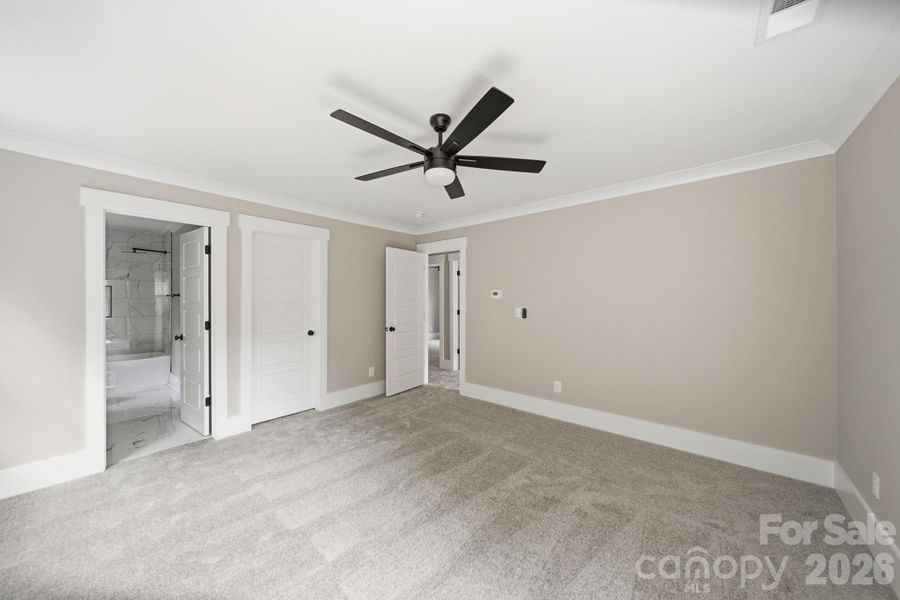 Spacious, unfurnished interior of a new home in , Albemarle (Image 24).