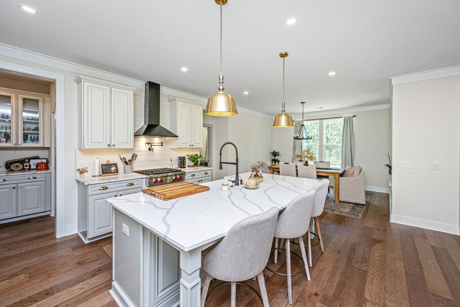 Furnished interior view inside a new home in , Awendaw (Image 38).
