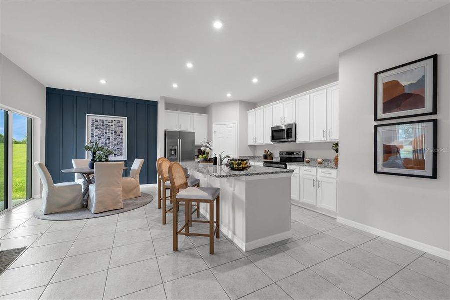 Furnished interior view inside a new home in Scenic Terrace, Lake Hamilton (Image 27).