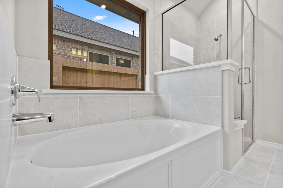 Furnished interior view inside a new home in The Highlands, Porter (Image 13).