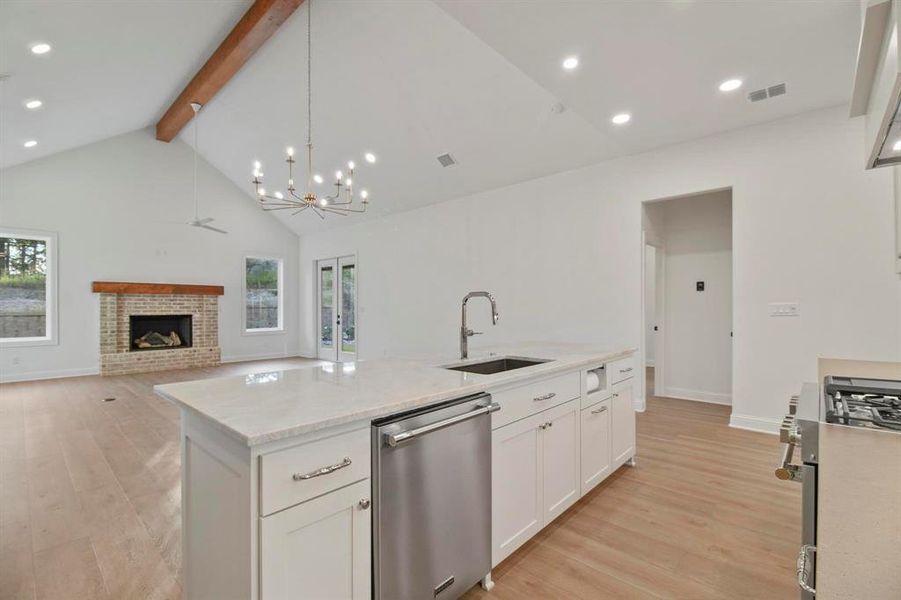 Furnished interior view inside a new home in , Tyler (Image 13).
