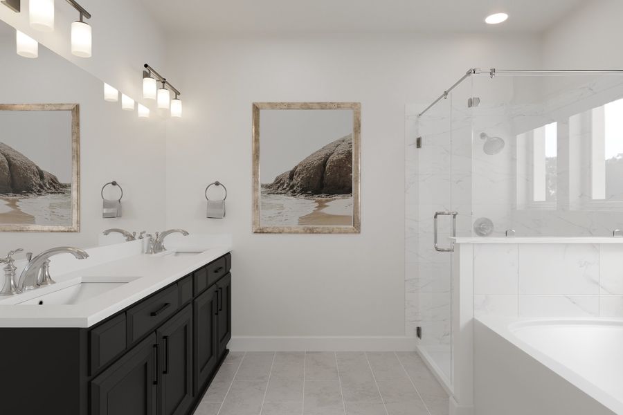 Representative furnished interior of a home built from the Sedona by Beazer Homes in Goodland, Midlothian (Image 5).