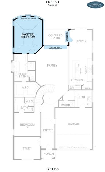 2D floor plan layout for the Hudson by Landon Homes in Lexington Frisco, Frisco, TX (Image 28).