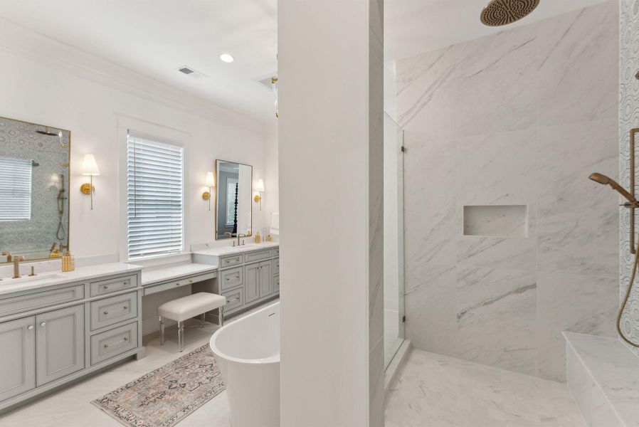 Furnished interior view inside a new home in Daniel Island Park, Charleston (Image 49).