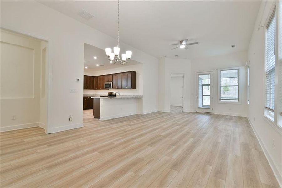 Spacious, unfurnished interior of a new home in , Hoschton (Image 25).