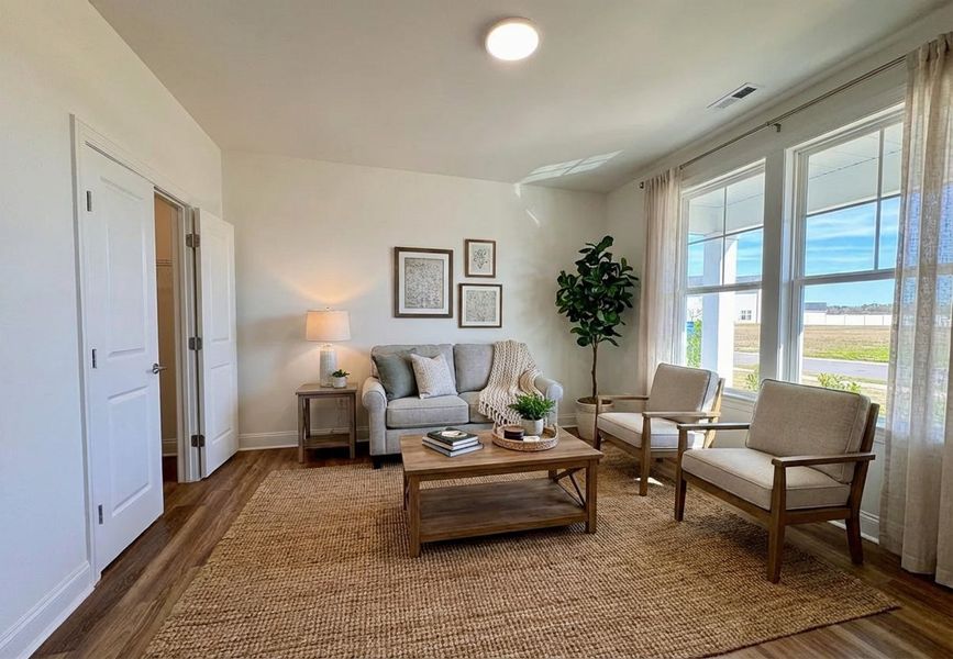 Furnished interior view inside a new home in Country Club Creek, Ayden (Image 5).