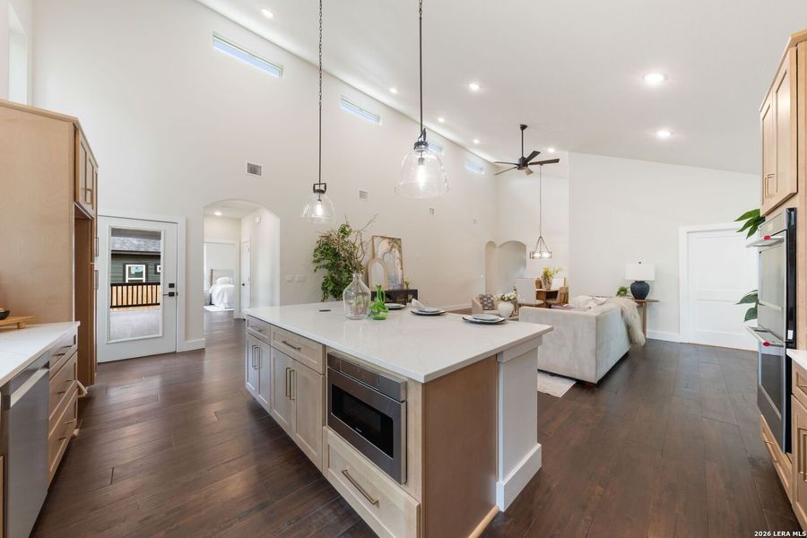 Furnished interior view inside a new home in , San Antonio (Image 43).