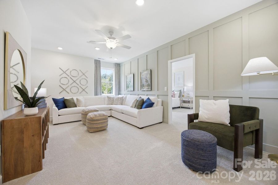 Furnished interior view inside a new home in Windgate, Mooresville (Image 9).