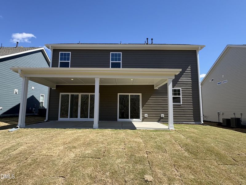 Large Rear Covered Porch