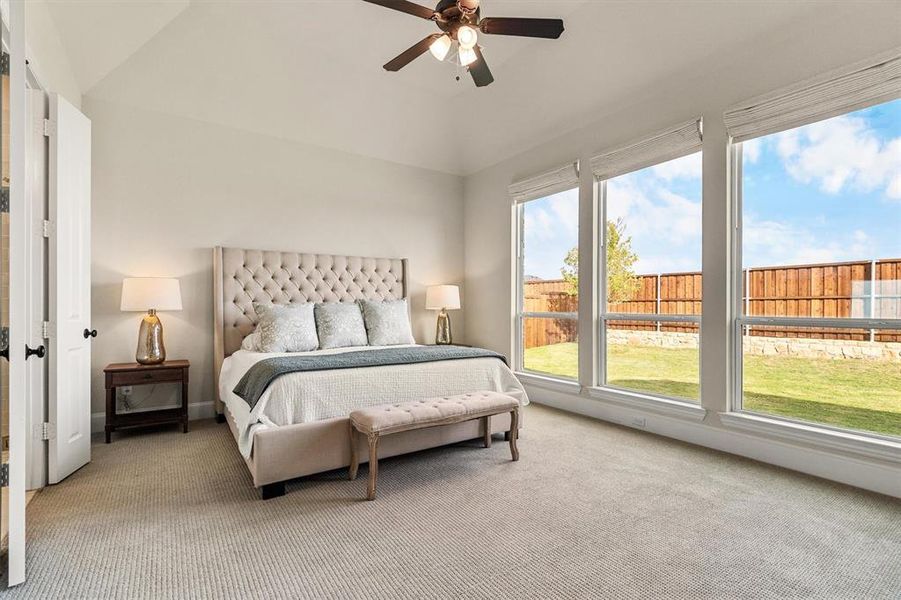Furnished interior view inside a new home in , Prosper (Image 10).