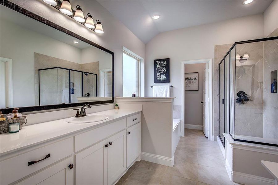 Furnished interior view inside a new home in , Lone Oak (Image 4). Furnished interior view inside a new home in , Lone Oak (Image 4).