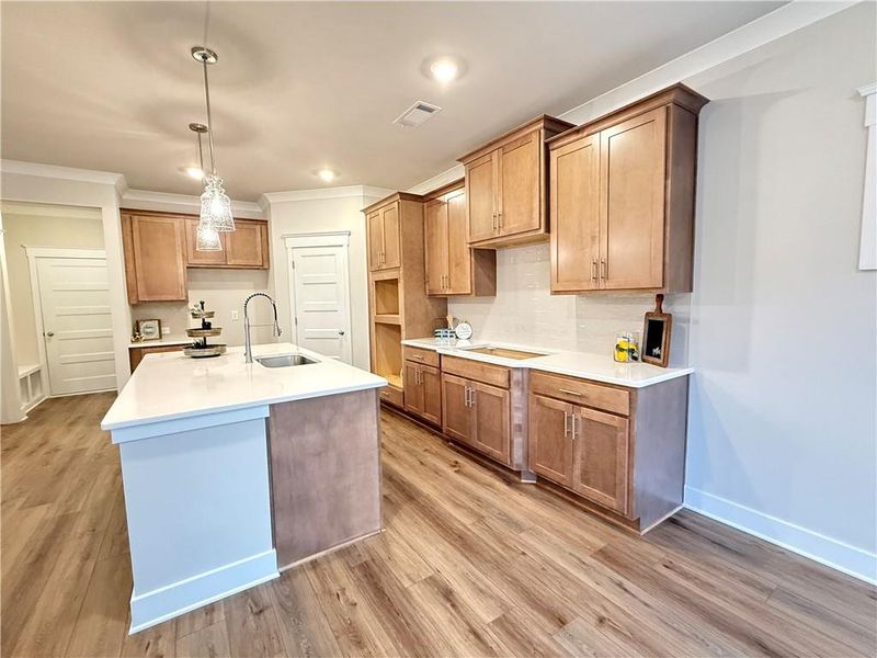 Furnished interior view inside a new home in Ponderosa Farms Manor, Gainesville (Image 7).