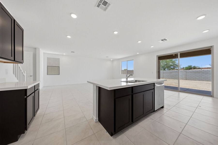 Representative furnished interior of a home built from the Pecan by Mattamy Homes in Baker Farms, Phoenix (Image 5).