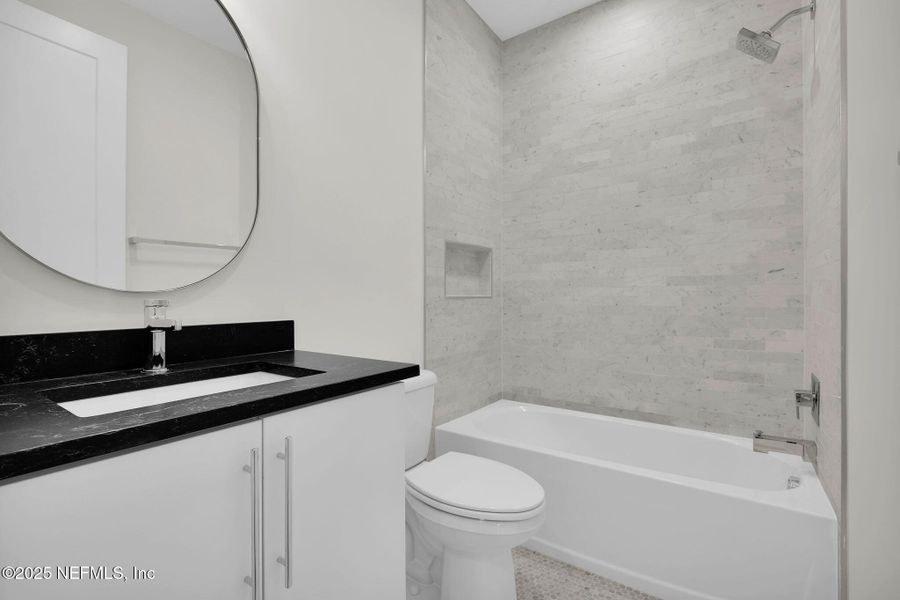 Furnished interior view inside a new home in , Atlantic Beach (Image 15). Furnished interior view inside a new home in , Atlantic Beach (Image 15).