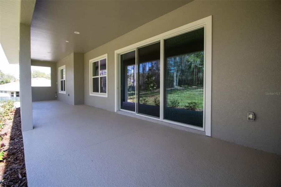 Exterior details and patio area of a home in Southern Hills Plantation, Brooksville (Image 29).