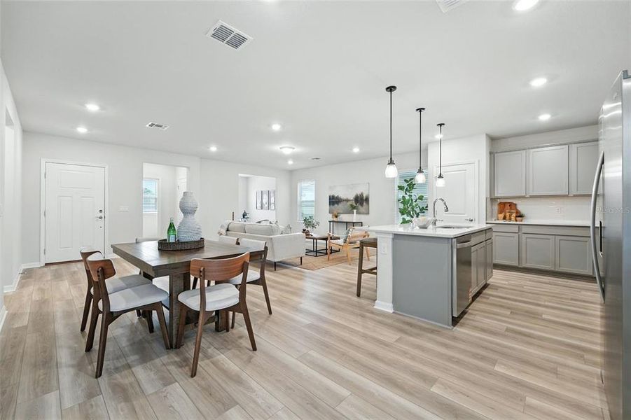 Furnished interior view inside a new home in Amelia Groves, St. Cloud (Image 26).