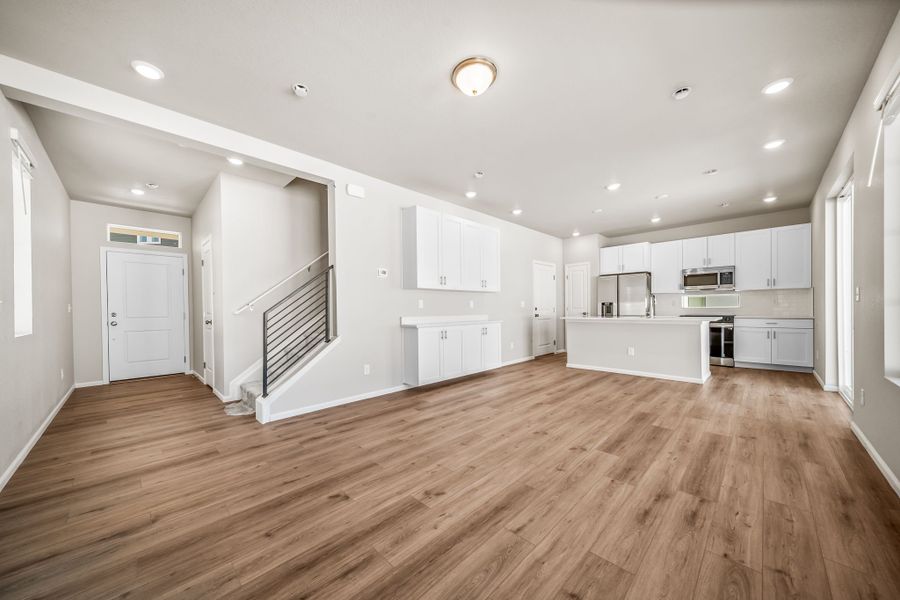 Spacious, unfurnished interior of a new home in Muegge Farms, Bennett (Image 17). Spacious, unfurnished interior of a new home in Muegge Farms, Bennett (Image 17).