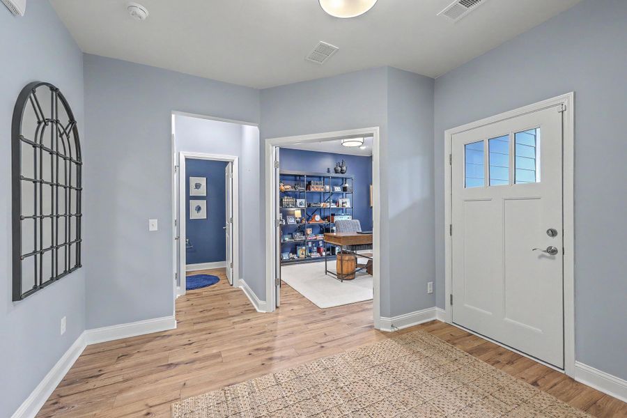 Furnished interior view inside a new home in Sea Island Preserve, Johns Island (Image 46).