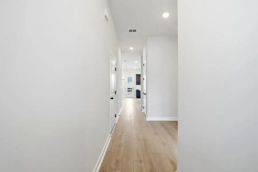 Sample Hallway photo. Actual structural options and design finishes of home may vary.