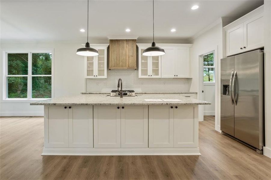 Furnished interior view inside a new home in , Canton (Image 8).