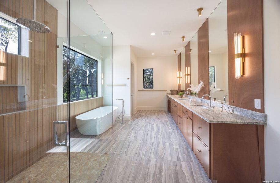 Furnished interior view inside a new home in , Boerne (Image 14).