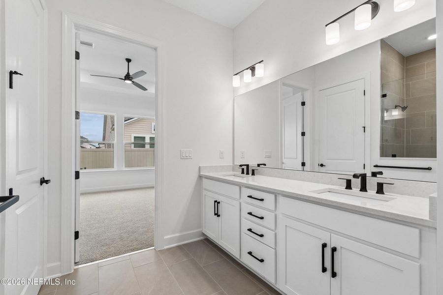 Furnished interior view inside a new home in Seabrook Village 40' Front Entry, Ponte Vedra (Image 12).