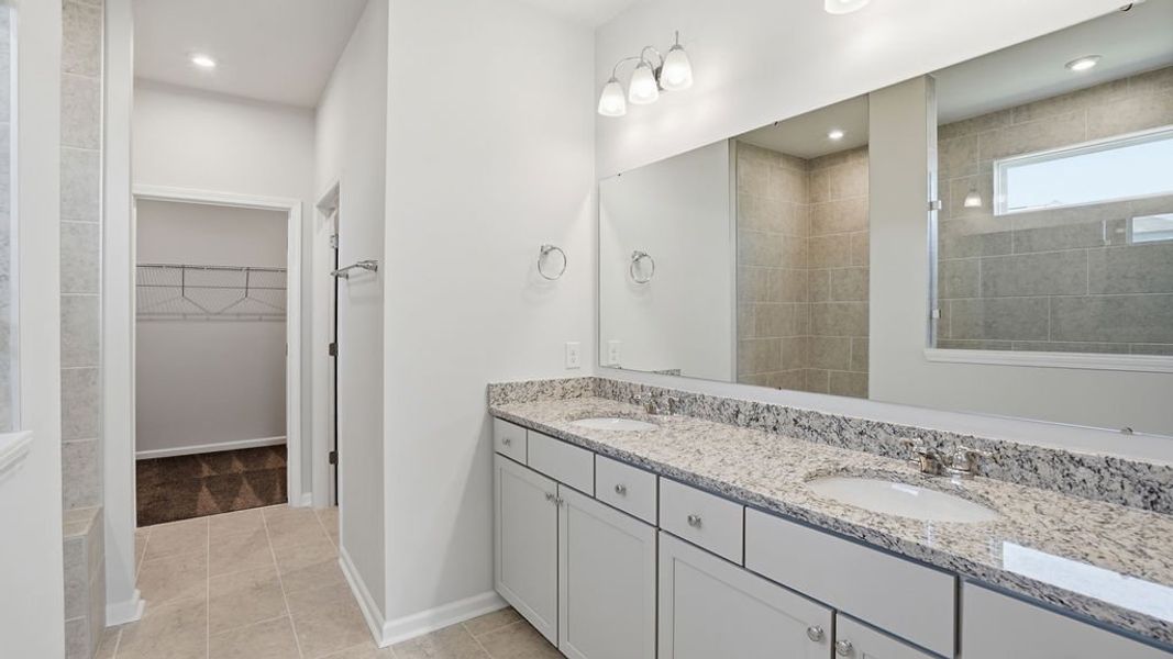Furnished interior view inside a new home in Midpoint at New Riverside, Bluffton (Image 7).
