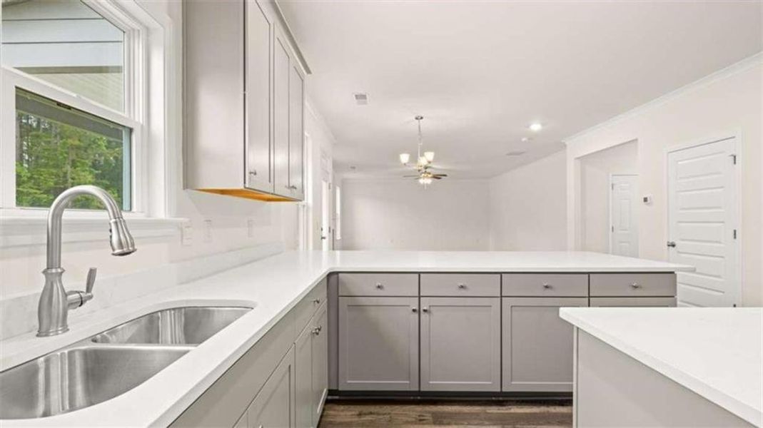 Furnished interior view inside a new home in Wildwood, Covington (Image 10).