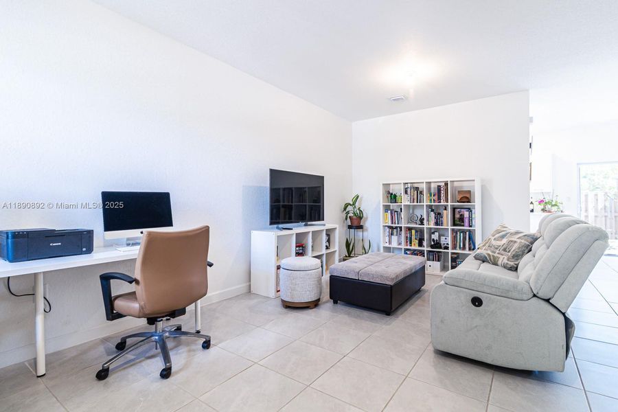 Furnished interior view inside a new home in , Miami (Image 15). Furnished interior view inside a new home in , Miami (Image 15).