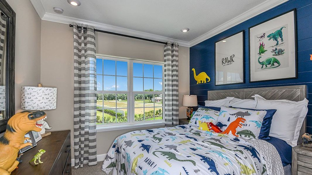 Furnished interior view inside a new home in Skye Ranch Community Group Page, Sarasota (Image 22).