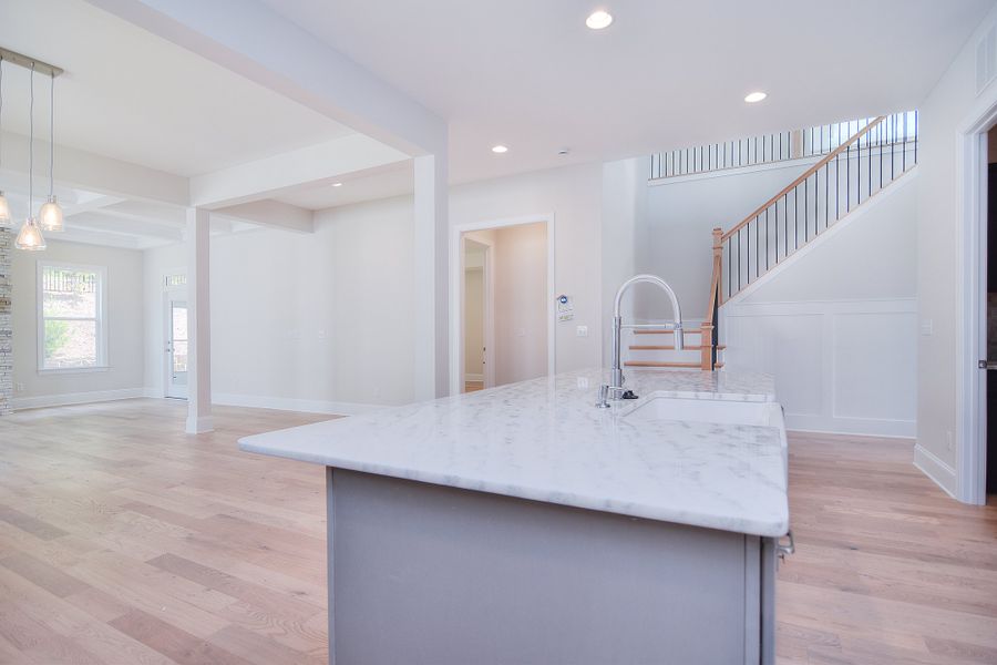 Representative furnished interior of a home built from the St Andrews by Greybrook Homes in Edmunds Farm, Clover (Image 9).