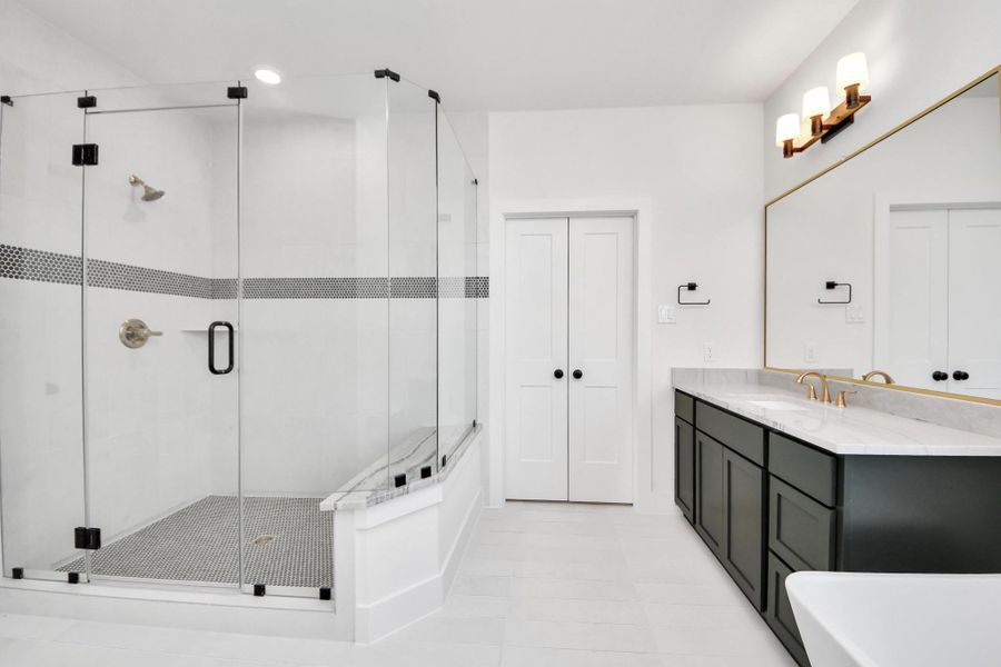 Furnished interior view inside a new home in Caywood Place, Houston (Image 28).