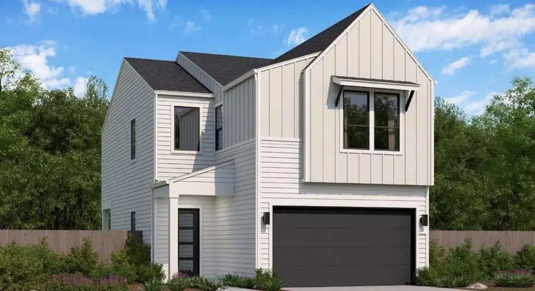 The Audryna- rendered photo, home is under construction