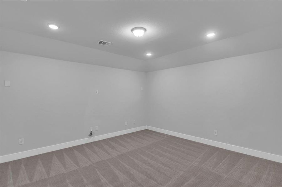 Spacious, unfurnished interior of a new home in Ten Mile Creek Estates, DeSoto (Image 28). Spacious, unfurnished interior of a new home in Ten Mile Creek Estates, DeSoto (Image 28).