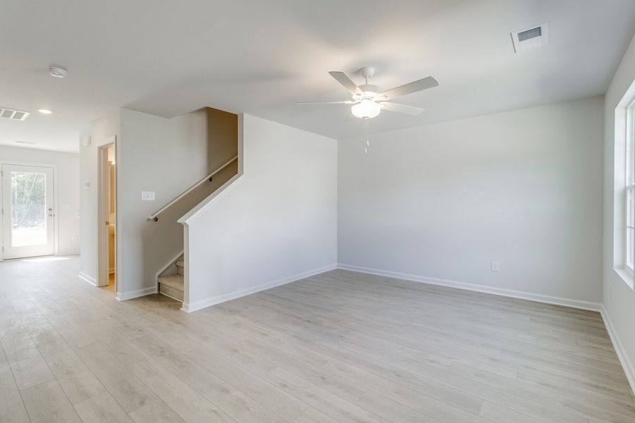 Spacious, unfurnished interior of a new home in Padgett Commons, Hopkins (Image 13).
