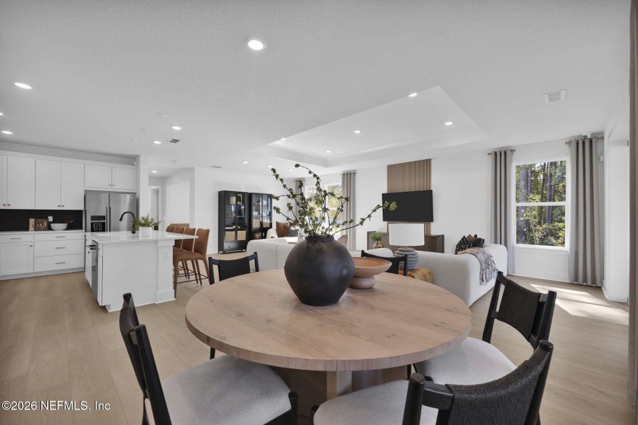 Furnished interior view inside a new home in Double Branch, Middleburg (Image 18).