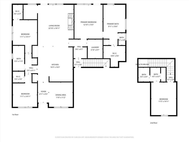 2D floor plan layout of this home in , Villa Rica, GA (Image 5).