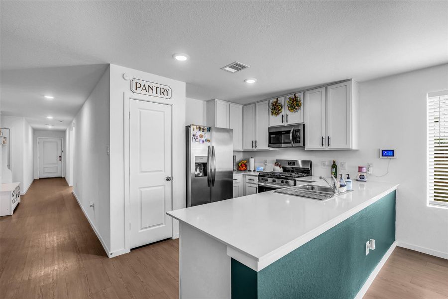 Furnished interior view inside a new home in Tavola, New Caney (Image 17).