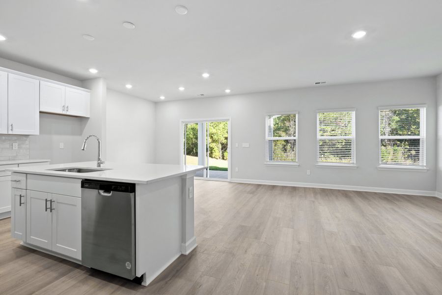 Spacious, unfurnished interior of a new home in Waterside - Coastline Series, Longs (Image 15).