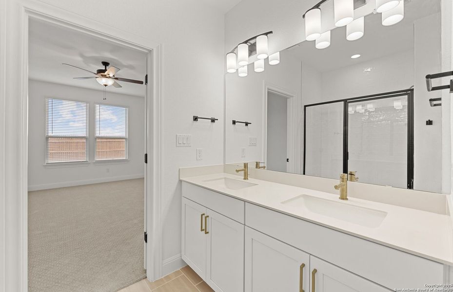 Furnished interior view inside a new home in Dove Song, Marion (Image 6).