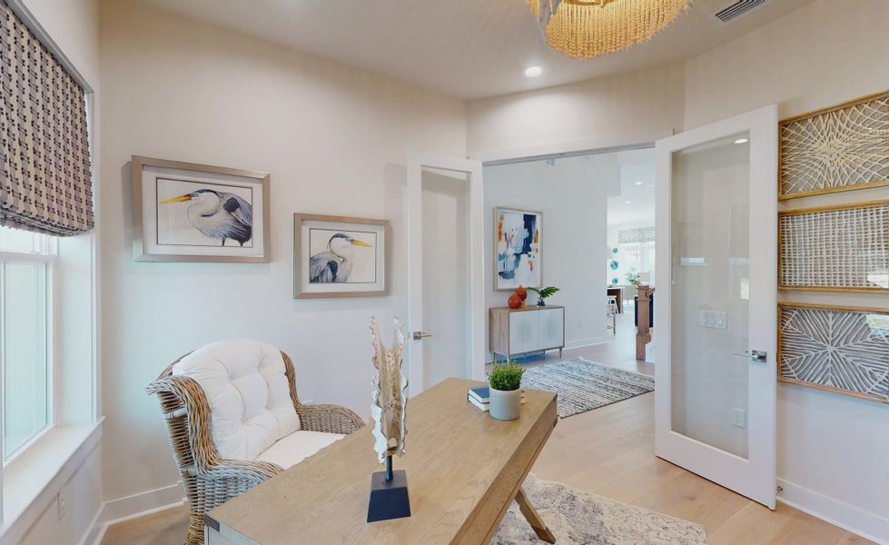 Furnished interior view inside a new home in Oakmont, Gainesville (Image 32).