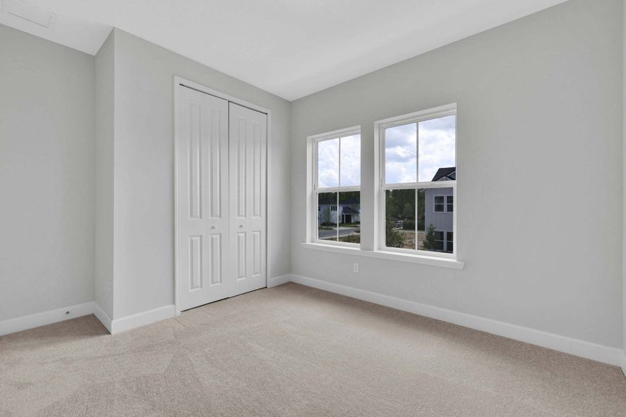 Representative unfurnished interior of a home built from the The Clermont by Providence Homes (Florida) in Seabrook Village at Seabrook, Nocatee (Image 25).