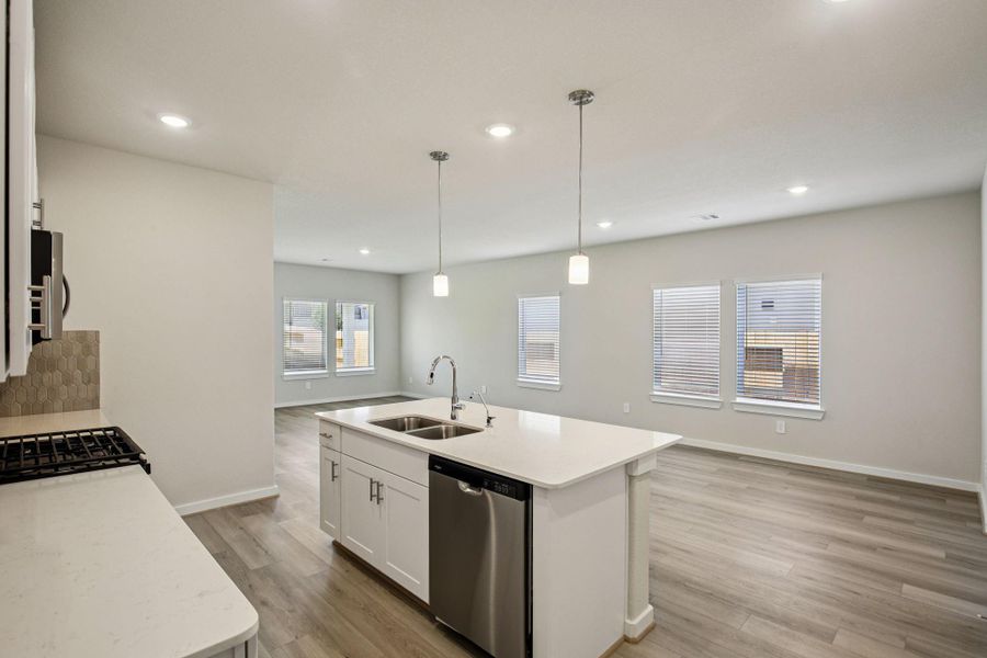 Photo is not of the actual home, but is an inspirational photo of builder’s model home and may depict options, furnishings, and/or decorator features that are not included