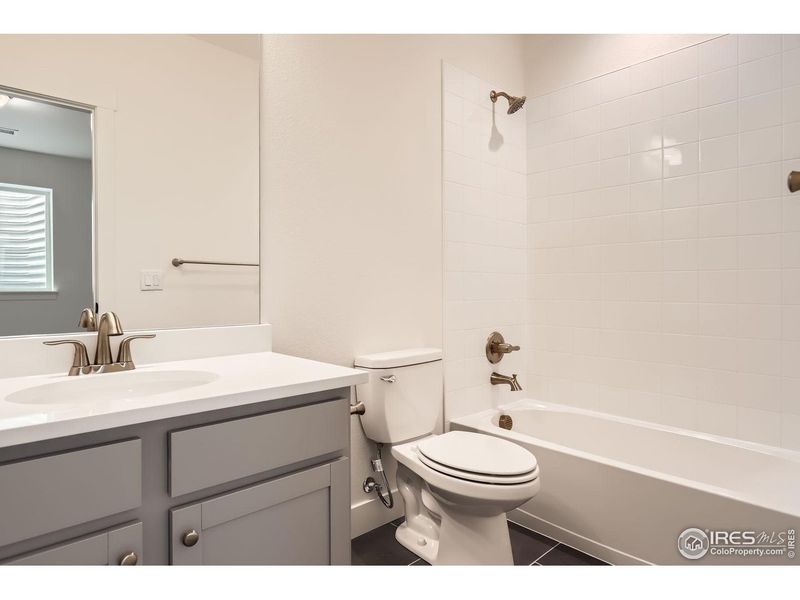 Furnished interior view inside a new home in Barefoot Lakes, Longmont (Image 11).