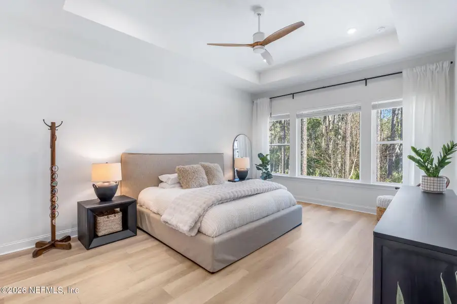 Furnished interior view inside a new home in Palm Crest at Seabrook, Ponte Vedra (Image 5). Furnished interior view inside a new home in Palm Crest at Seabrook, Ponte Vedra (Image 5).